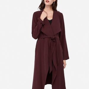 Express Jackets & Coats - R29 PICK SOFT BELTED TRENCH COAT CABERNET PURPLE Express Jackets & Coats - R29 PICK SOFT BELTED TRENCH COAT CABERNET PURPLE